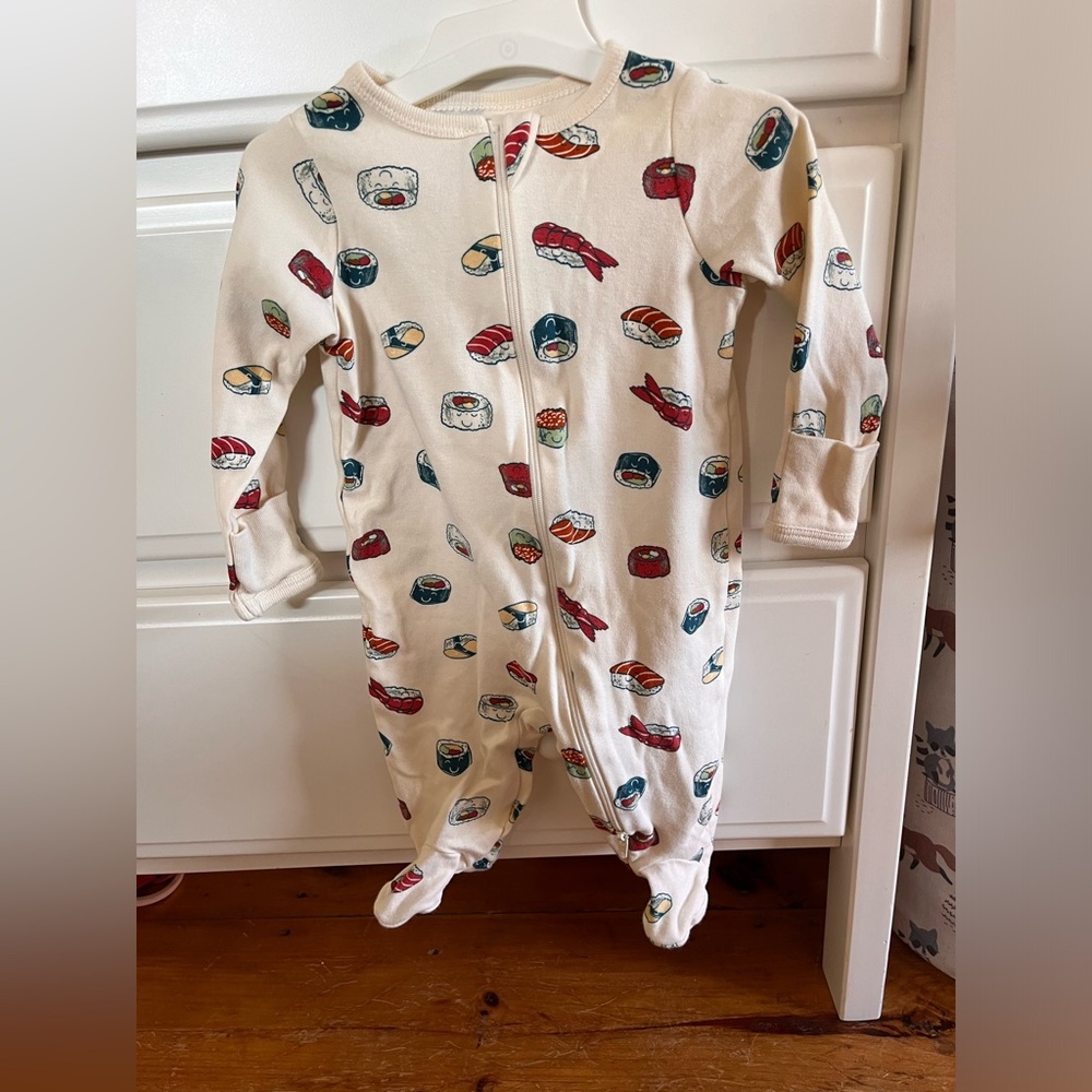 Wonder nation Sushi 🍣 Footie Pj’s